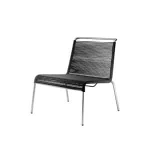 FDB Møbler M20L Teglgaard lounge snorestol - Sort